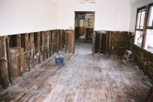 Water damage can affect structural components
