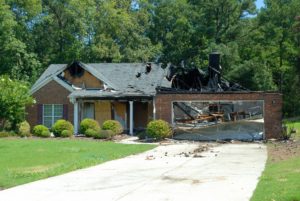 home fire damage