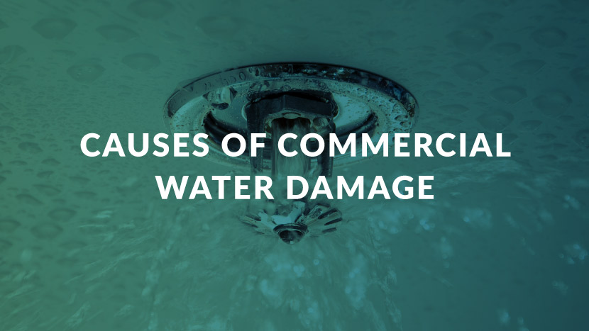 Causes of Commercial Water Damage