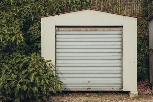 a detached garage